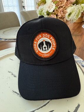Black 'Vodka for Dog People' Trucker Hat